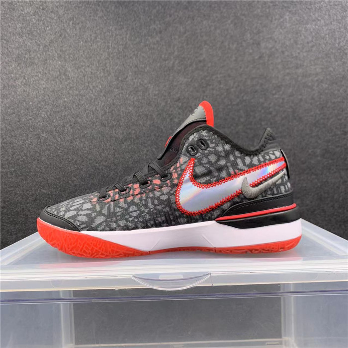 Men's Running weapon LeBron James 20 Black/Red Shoes 095